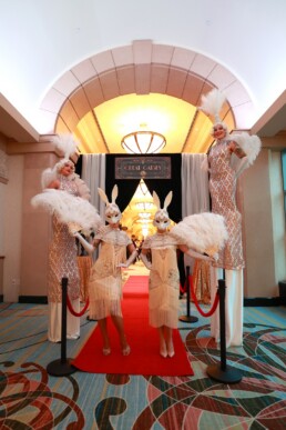 event-greeters-stilit-walkers-corporate-elegant-toronto-entertainment
