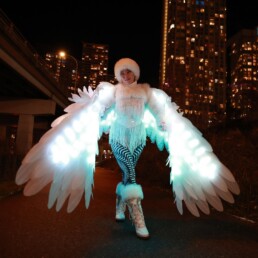 snow-bird-angel-wings-led-christmas-winter-parade-toronto