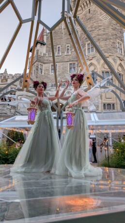 toronto-garden-party-greeters-models-for-hire-branded-costuming